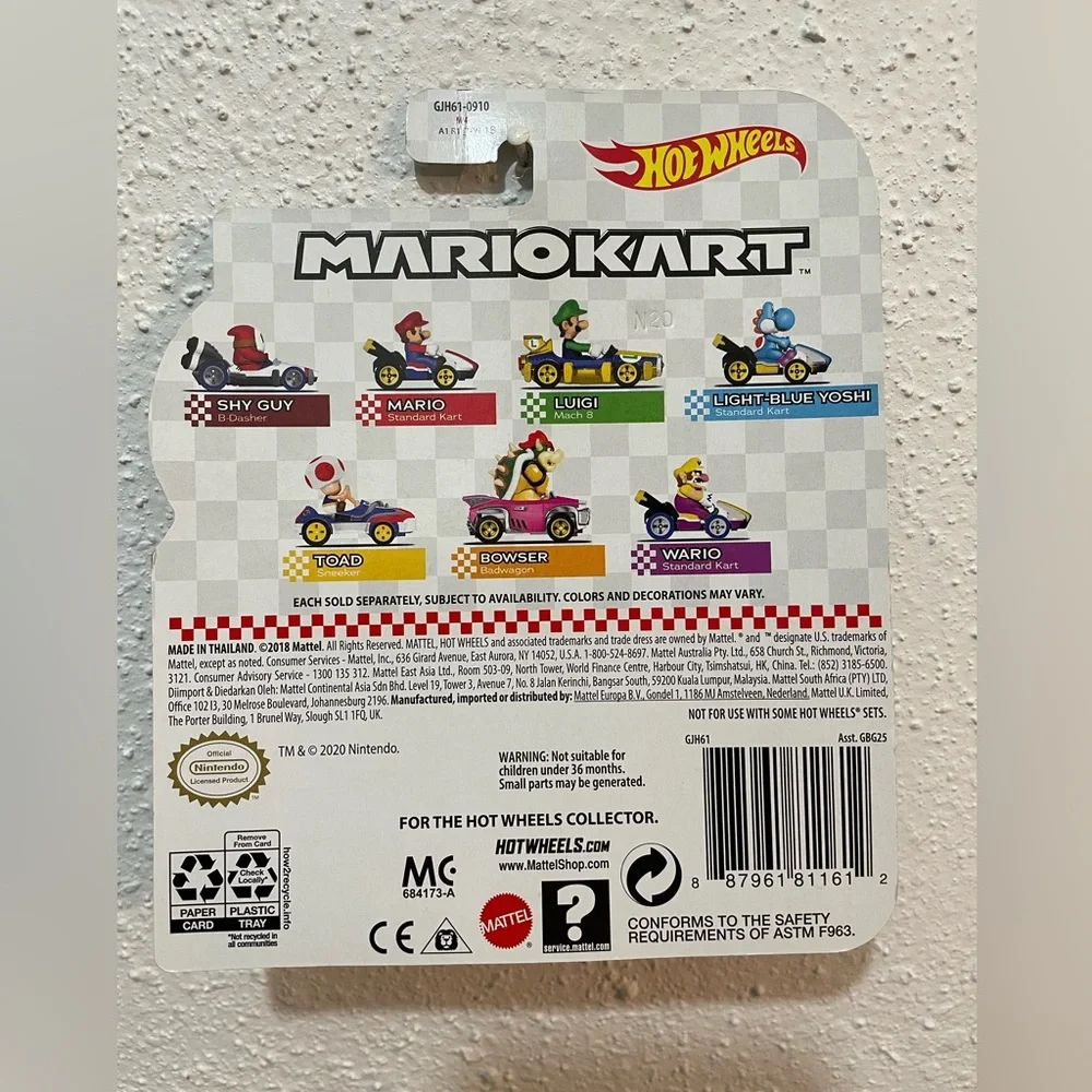 Mario Kart Shy Guy Hot Wheel.